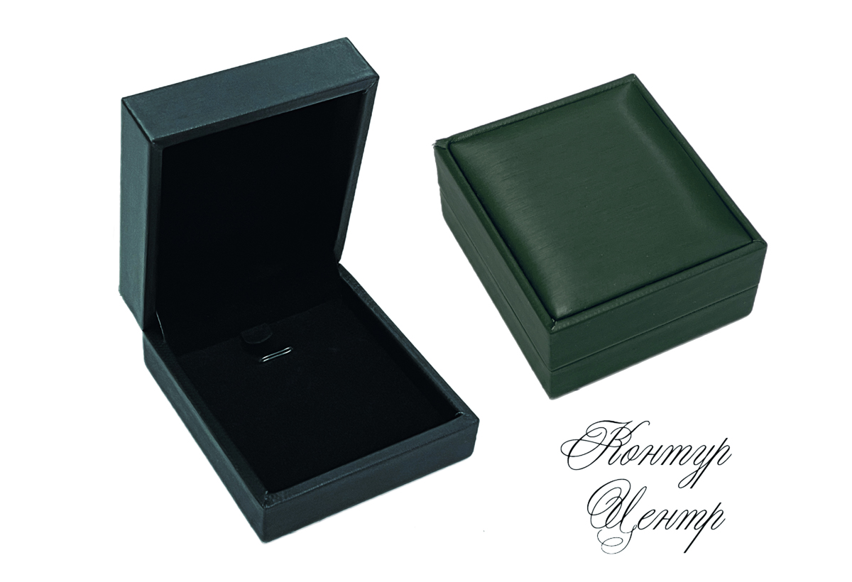 Ювелирная коробочка под серьги, подвеску, брошь зеленая. Р¦РµРЅР° - 400руб. - С„РѕС‚Рѕ