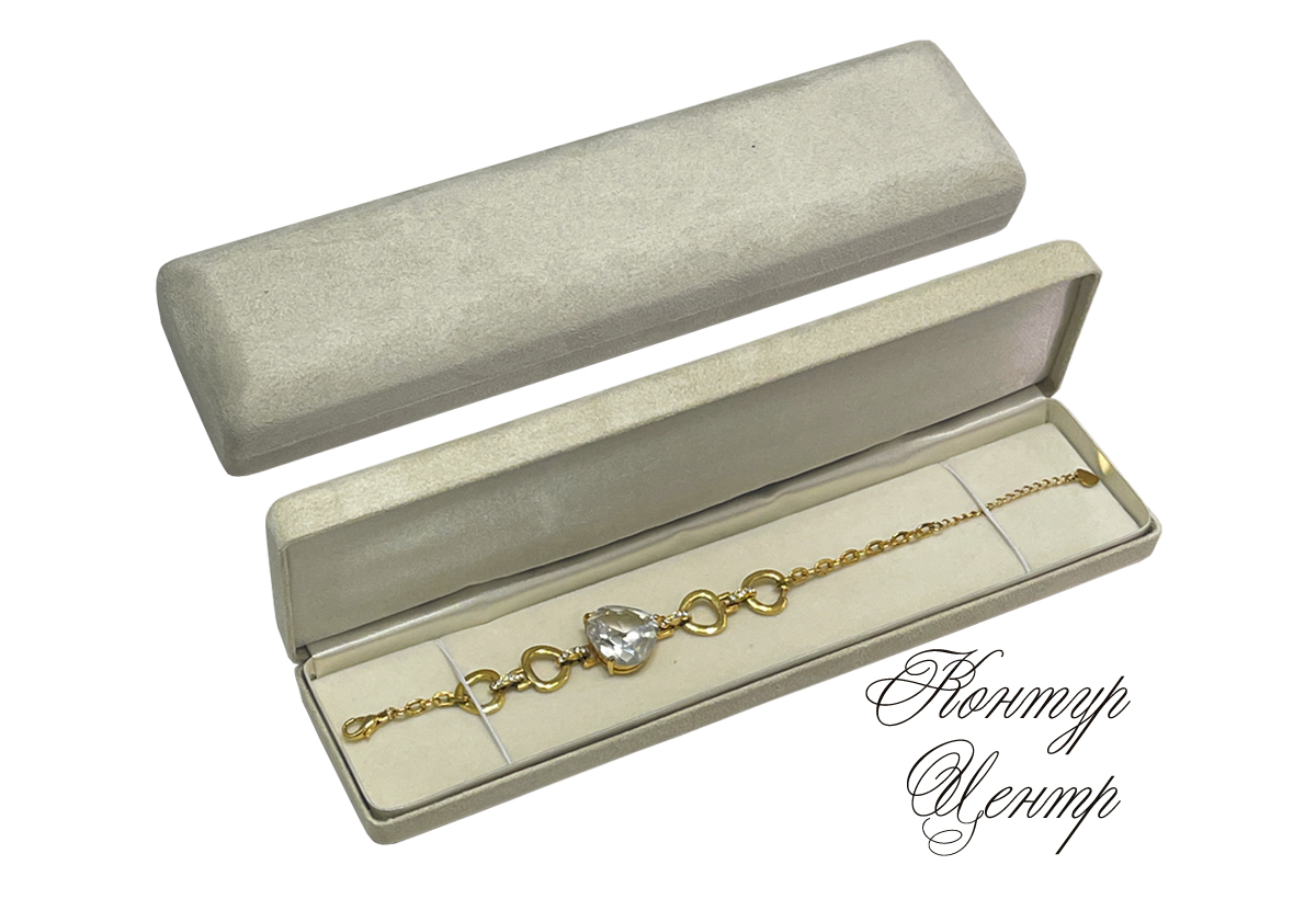 FU-603 Футляр для браслета, часов бежевый. Р¦РµРЅР° - 1800руб. - С„РѕС‚Рѕ