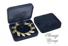 FU-507 Футляр для браслета - синий нубук