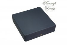 STS-4 Футляр для колье, ювелирного гарнитура синий