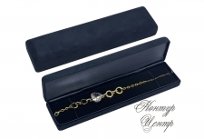 FU-503 Футляр для браслета, часов темно-синий